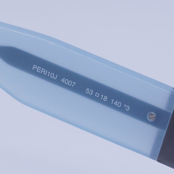 Palm Angels PERI10J MAGNOLIA 4007 Sunglasses Blue Rectangle Frame, Grey Lenses - Picture 7 of 9